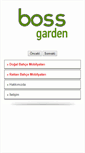 Mobile Screenshot of bossgarden.com